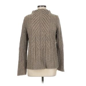 vintage 1990s hand knit wool blend cable sweater